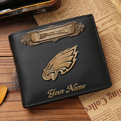 PHI x NFL Premium Leather Wallet DatND DVT