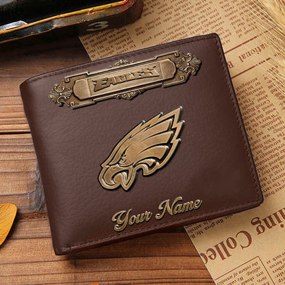 PHI x NFL Premium Leather Wallet DatND DVT
