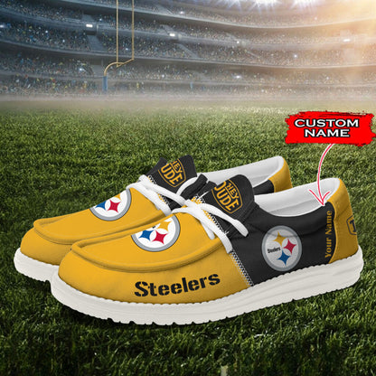 PIT Personalized NFL Hey Dude Shoes DatND ThuongNH