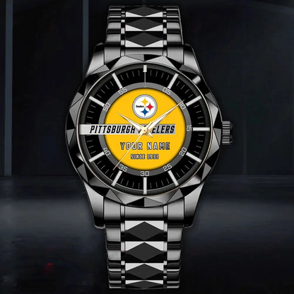 PIT x NFL Alloy Luxury Quartz Custom Watch V1 DATND TANTD
