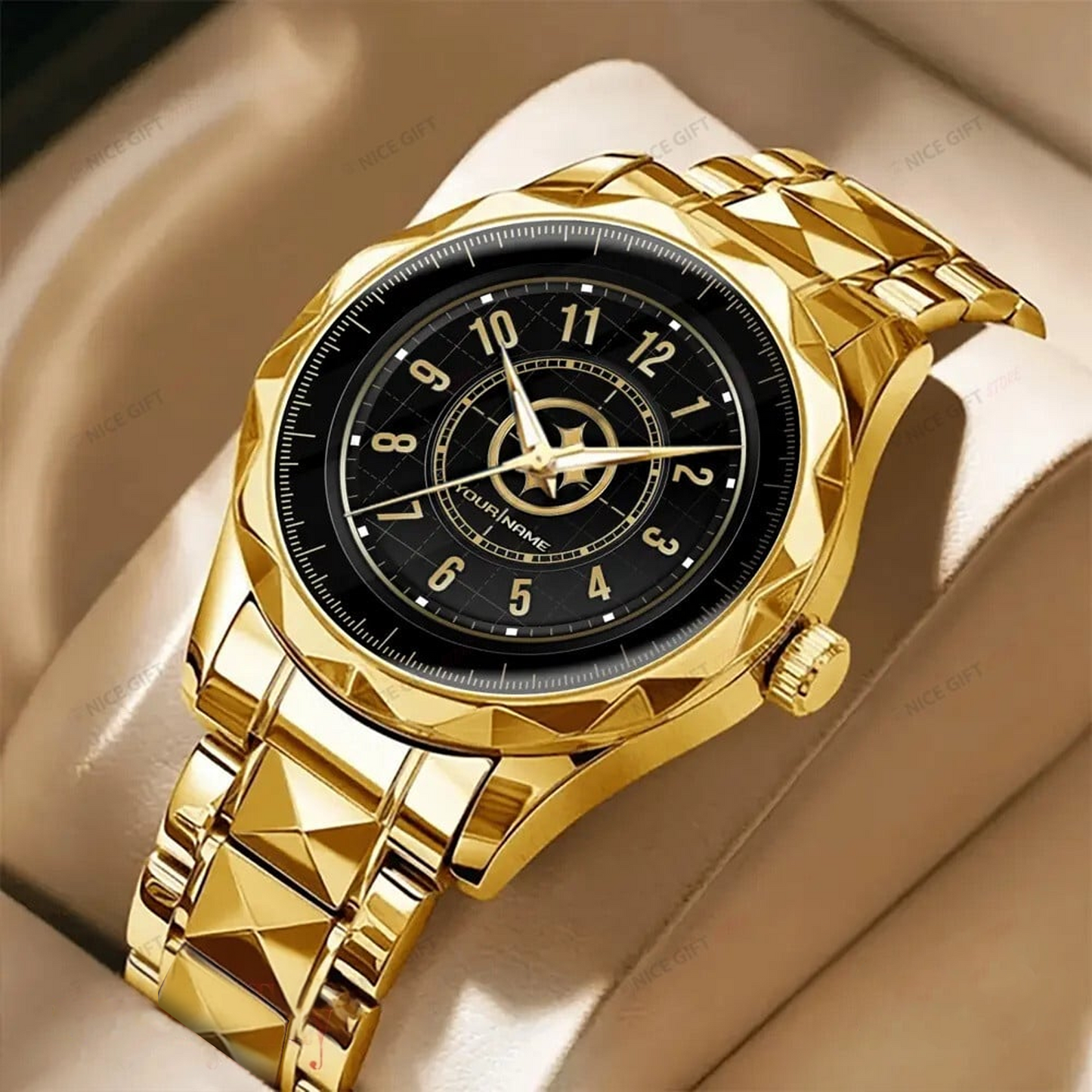 PIT x NFL Alloy Luxury Quartz Custom Watch V2 DATND TANTD