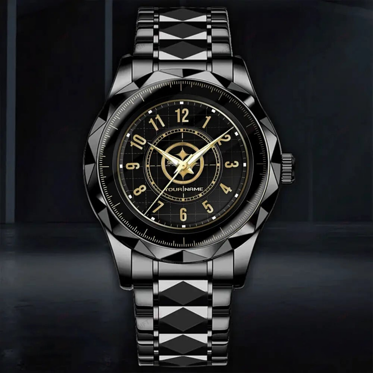 PIT x NFL Alloy Luxury Quartz Custom Watch V2 DATND TANTD