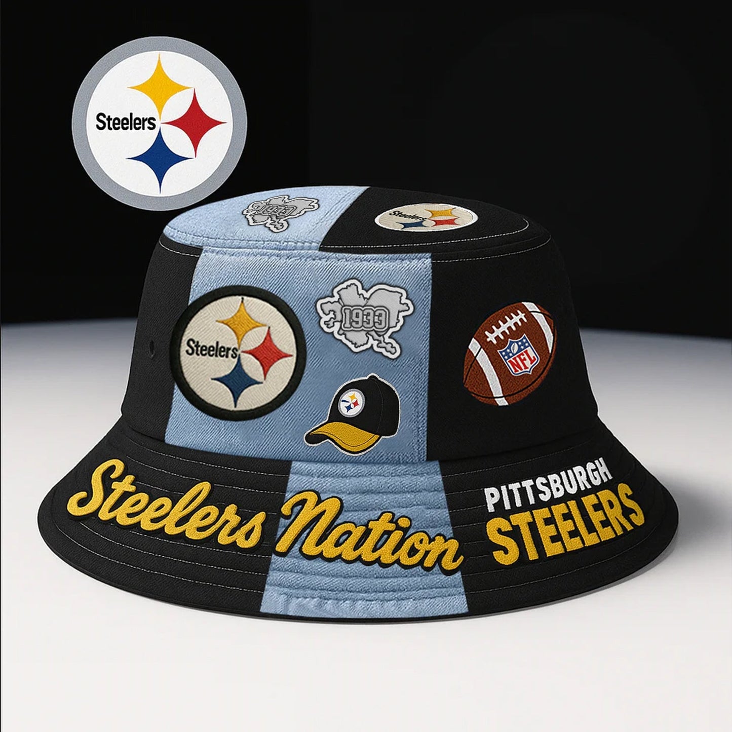 PIT x NFL BUCKET HAT TUANND NHM