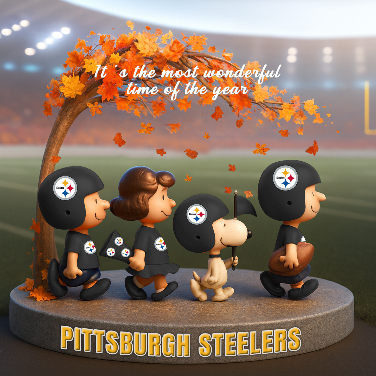 PIT x NFL Premium Acrylic Block DATND TANTD