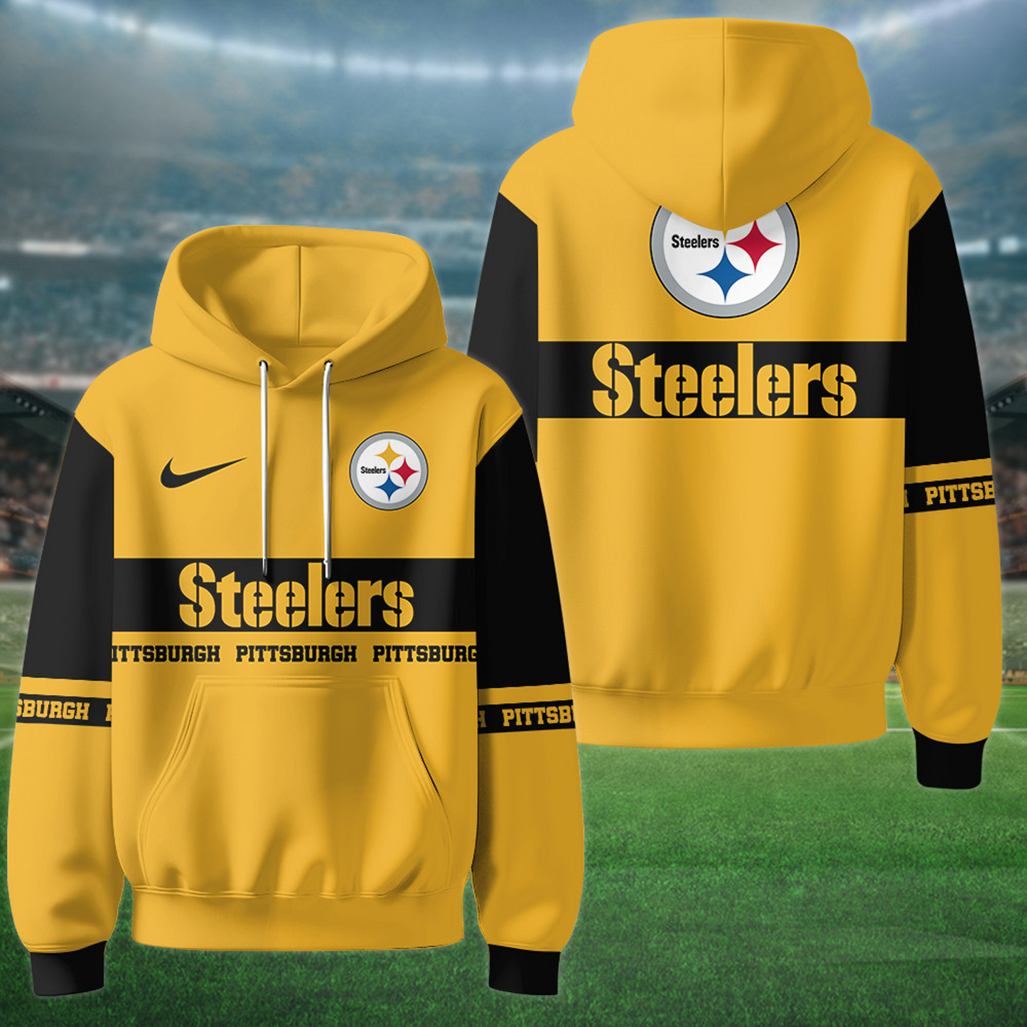 PIT x NFL Special Hoodie New Style Personalized Gifts For Fan DATND TANTD