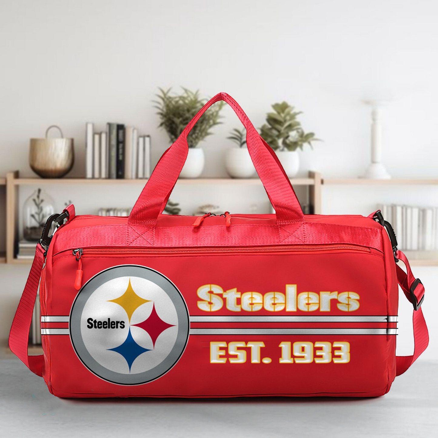 PIT x NFL Sports Fitness Bag DATND TANTD