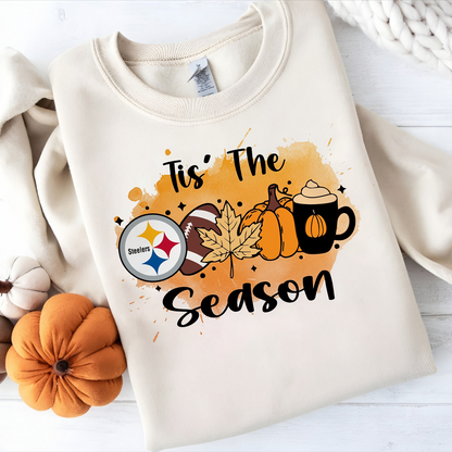 PIT x NFL Tis' The SeaSon Sweatshirt DatND DVT