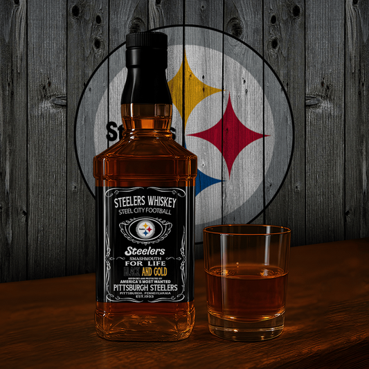 PIT x NFL Whiskey For True Fans Only DATND TANTD