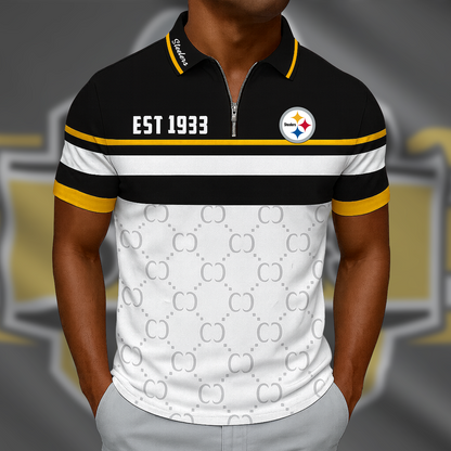 PIT x NFL Zip Polo Shirt TUANND TANTD