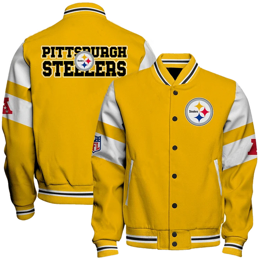 Pittsburgh Steelers 2024 American Football Conference Unisex Varsity Jacket V11 DDT HLPHUONG