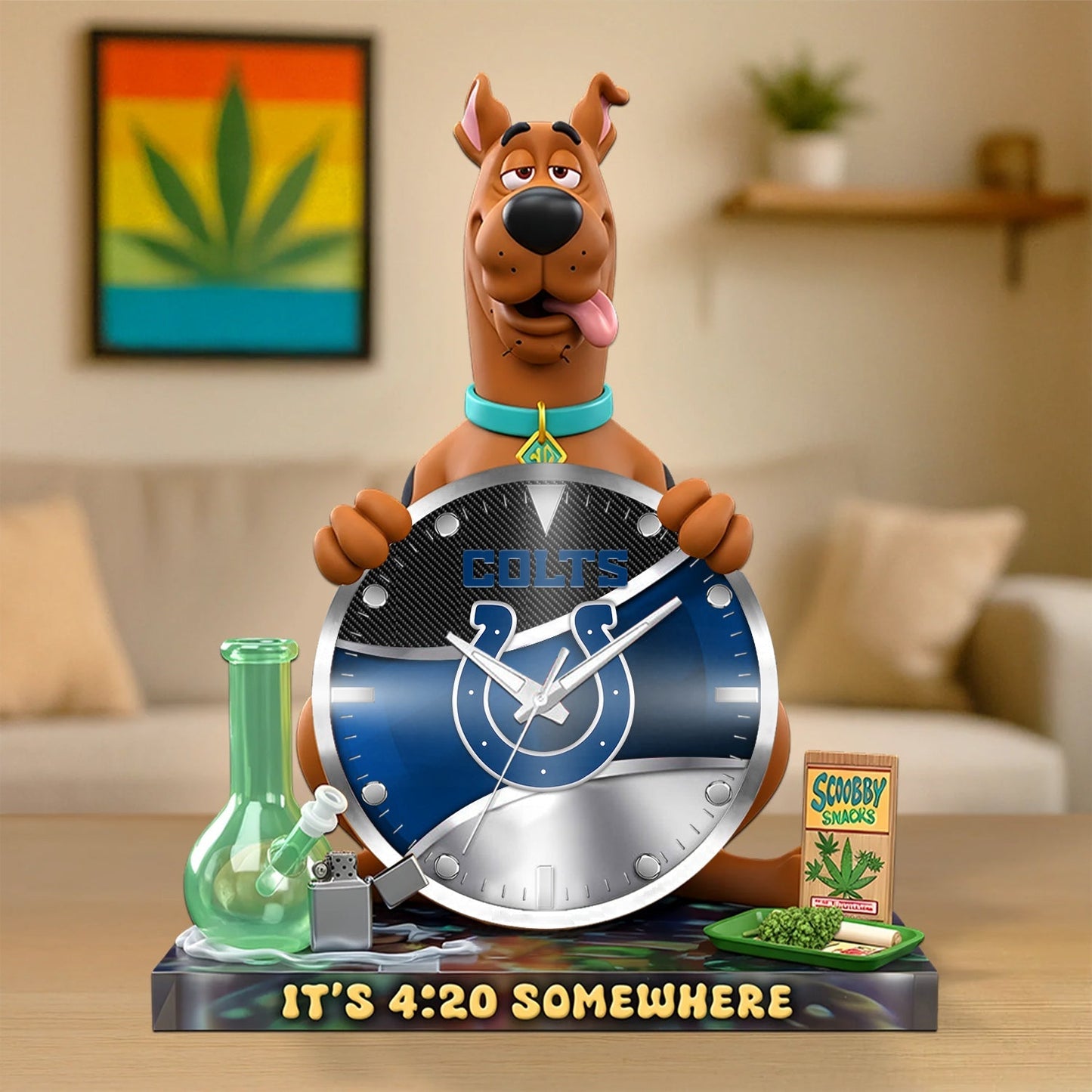 PREMIUM DESK CLOCK PLANQUE X IND NDT NHM