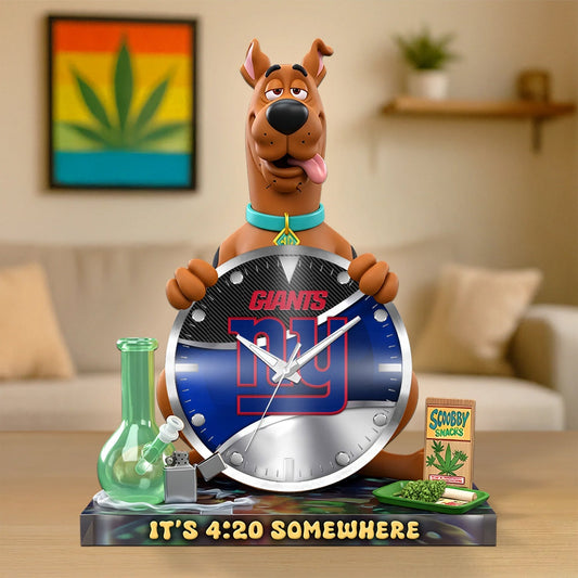 PREMIUM DESK CLOCK PLANQUE X NYG NDT NHM