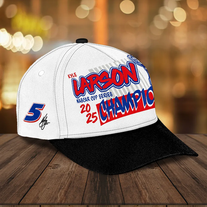 Premium Kyle Larson NASCAR Cup Series Champion 2025 Cap V1 NMD TTV