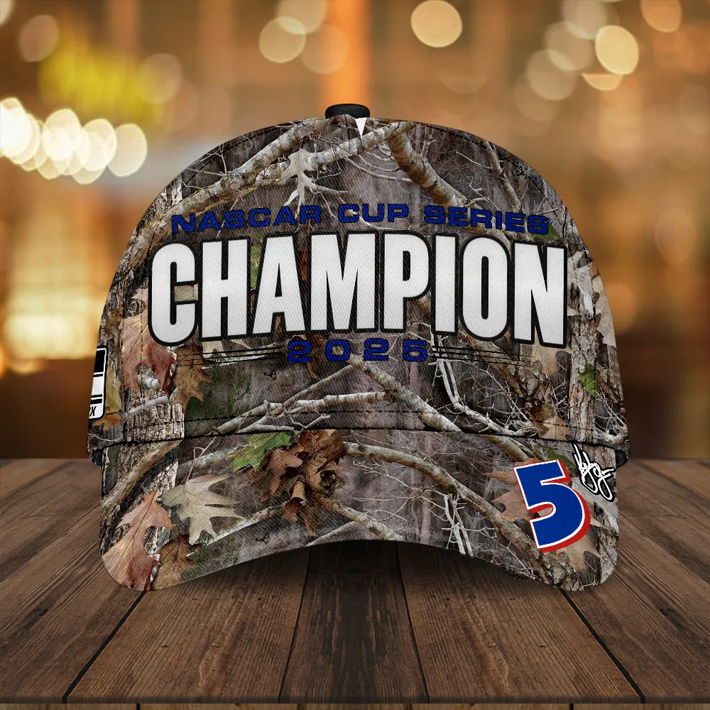 Premium Kyle Larson NASCAR Cup Series Champion 2025 Cap V4 NMD TTV