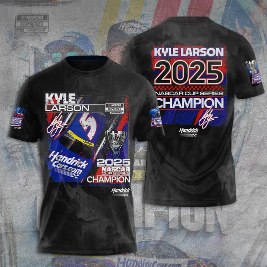 Premium Kyle Larson NASCAR Cup Series Champion 2025 Shirrt V1 NMD TTV