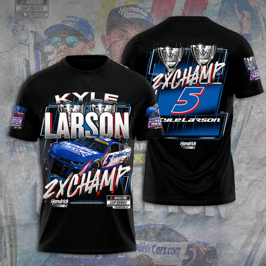 Premium Kyle Larson NASCAR Cup Series Champion 2025 Shirrt V10 NMD TTV