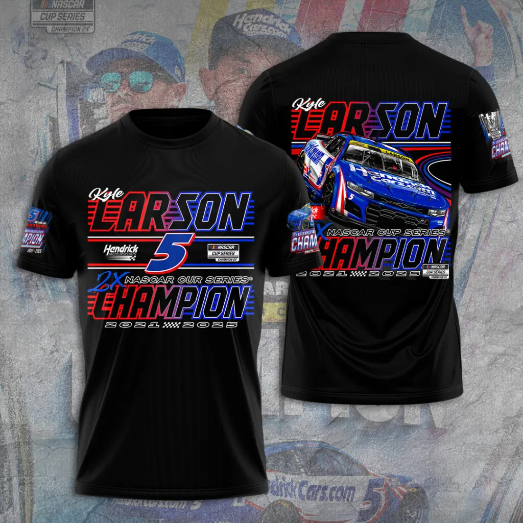Premium Kyle Larson NASCAR Cup Series Champion 2025 Shirrt V11 NMD TTV