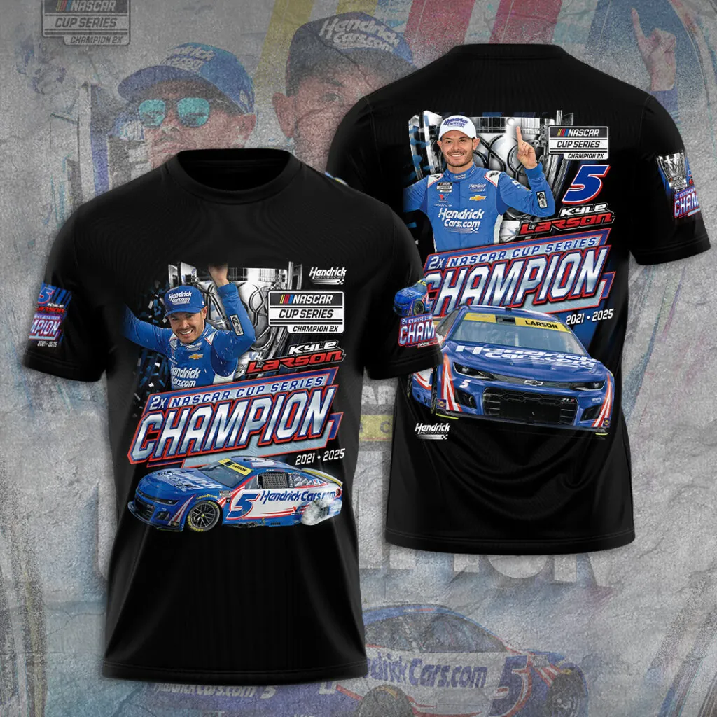 Premium Kyle Larson NASCAR Cup Series Champion 2025 Shirrt V3 NMD TTV
