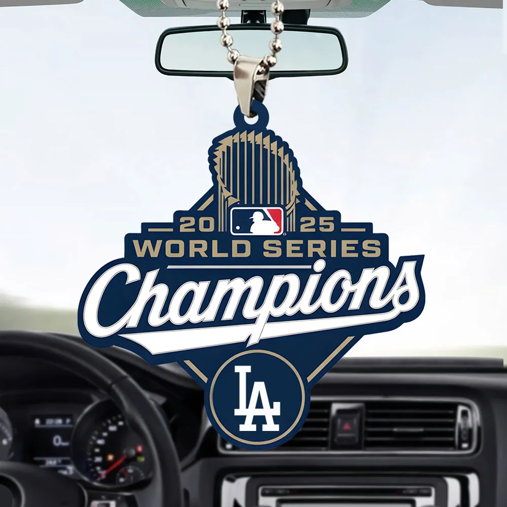 Premium MLB LAD World Series Acrylic Car Ornament V2 NMD 031125 TTV