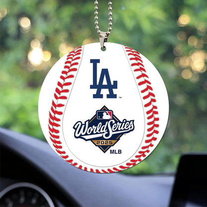 Premium MLB LAD World Series Acrylic Car Ornament V6 NMD 031125 TTV