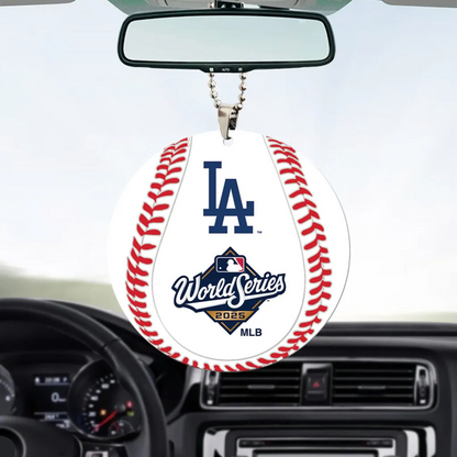 Premium MLB LAD World Series Acrylic Car Ornament V6 NMD 031125 TTV