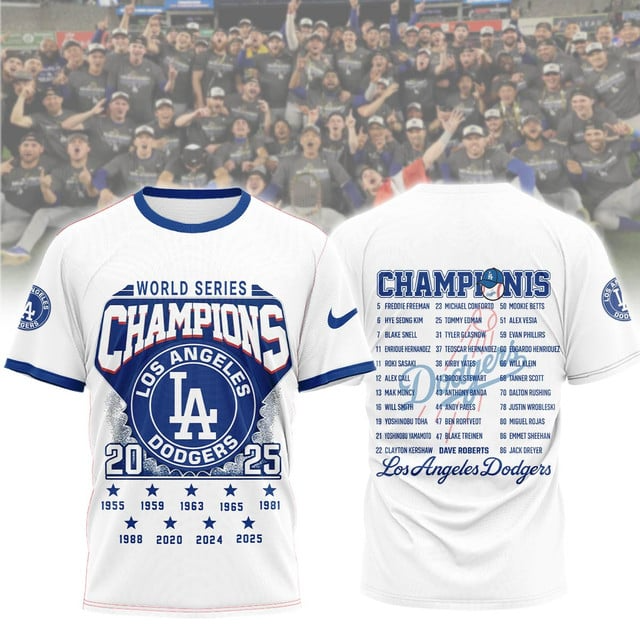 Premium MLB LAD World Series Shirt V8 NMD 031125 TTV