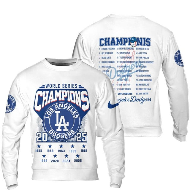 Premium MLB LAD World Series Shirt V8 NMD 031125 TTV