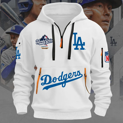 Premium MLB LAD World Zip Hoodie V2 NMD 031125 TTV