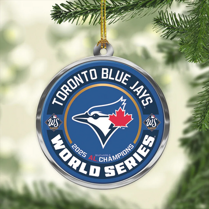 Premium MLB TBJ American League Champions 2025 Acrylic Ornament V1 NMD TTV