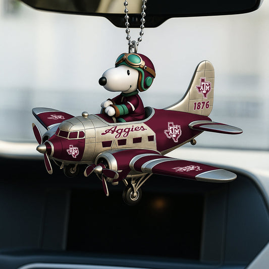 Premium NCAA A&M x SNP Car Ornament V1 NMD NHM