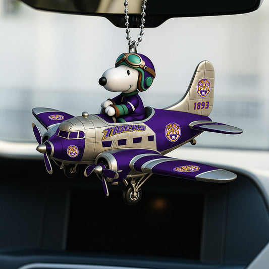Premium NCAA LSU x SNP Car Ornament V1 NMD NHM