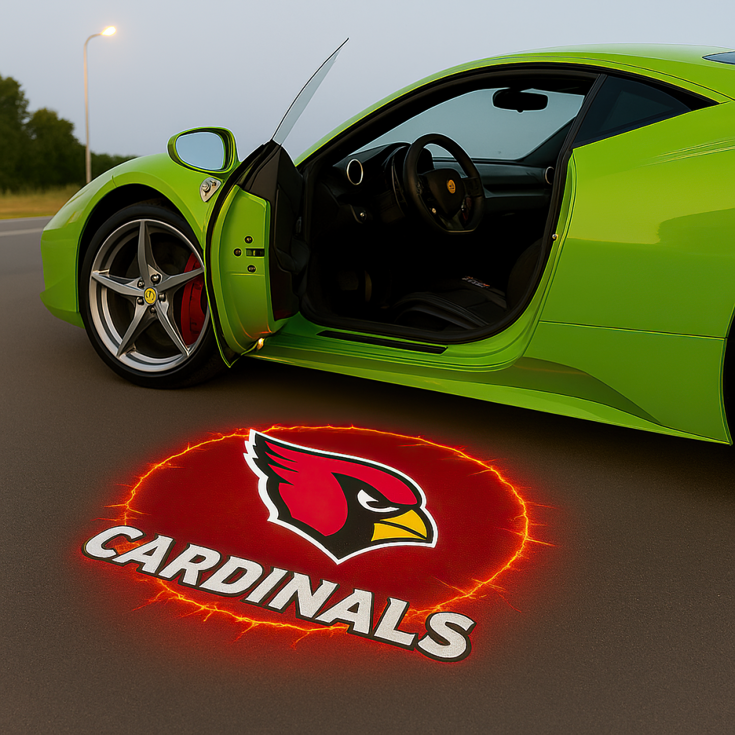 Premium NFL ARI Car Welcome Lights V1 NMD TTV