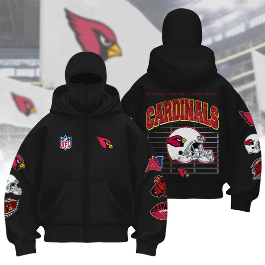 Premium NFL ARI Hoodie Balaclava V1 NMD NHM