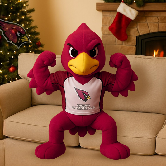 Premium NFL ARI Mascot Plush Pillow V1 NMD TTV