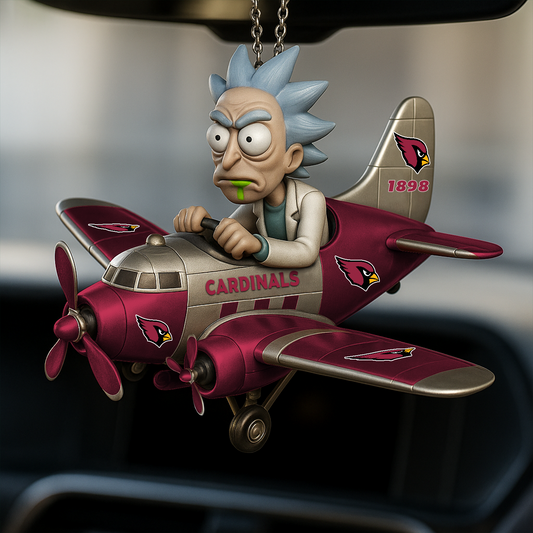 Premium NFL ARI x RIC Car Ornament V1 DATND TANTD