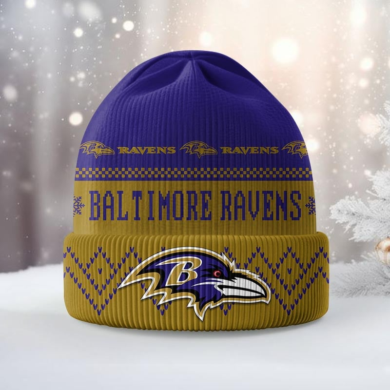 Premium NFL BAL Beanie Hat V1 NMD TTV