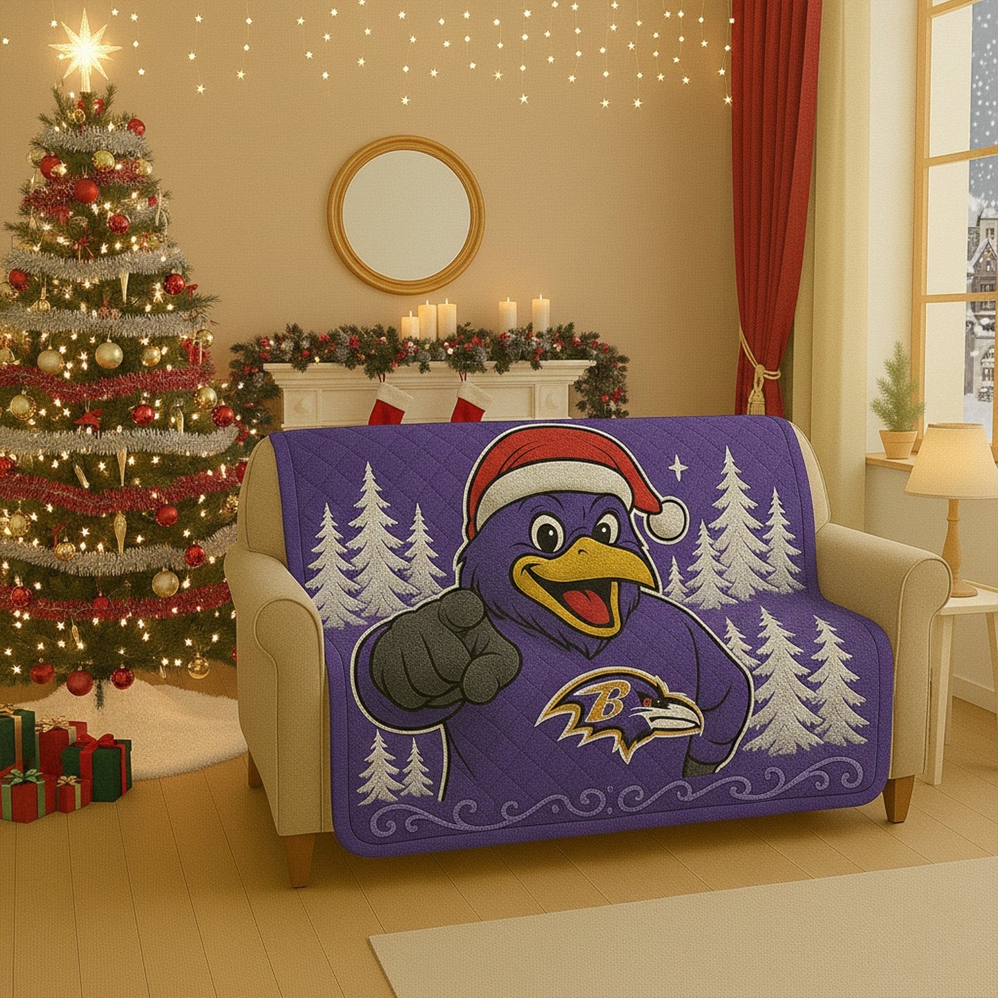 Premium NFL BAL Fleece Blanket V2 NMD NHM