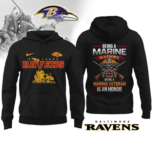 Premium NFL BAL Marine Veteran Shirt V2 NMD NHM
