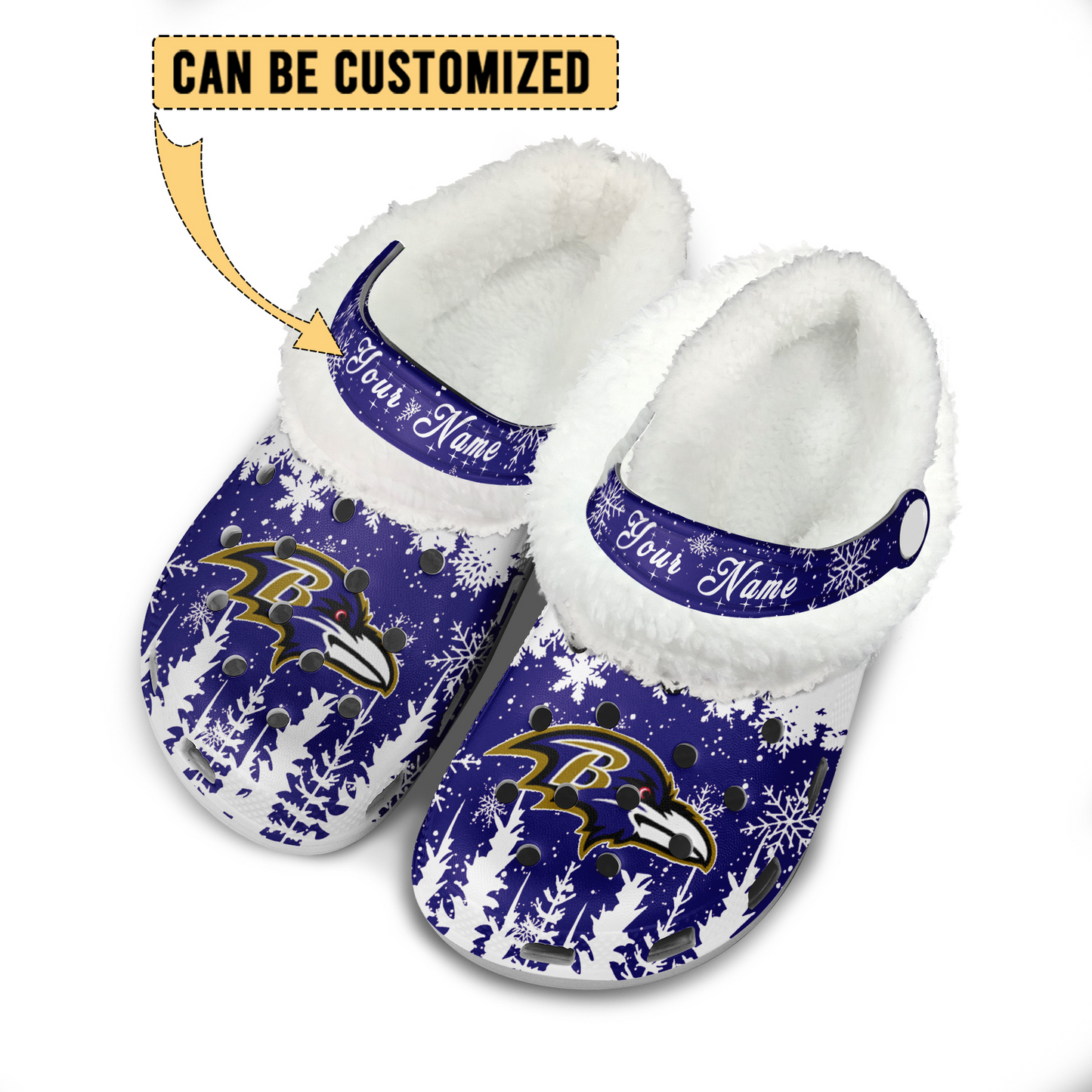Premium NFL BAL Winter Fleece Clogs V1 NMD TTV