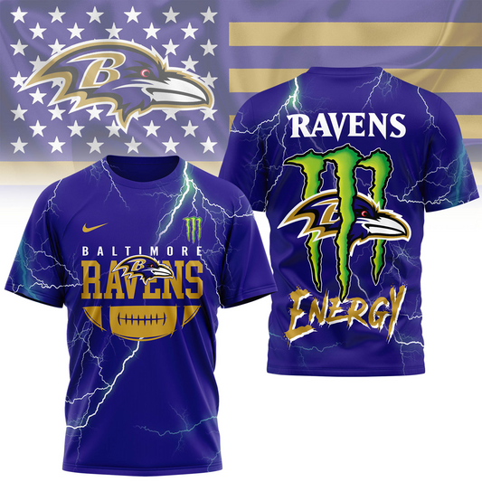 Premium NFL BAL x Monster Energy T-shirt V1 NMD TTV