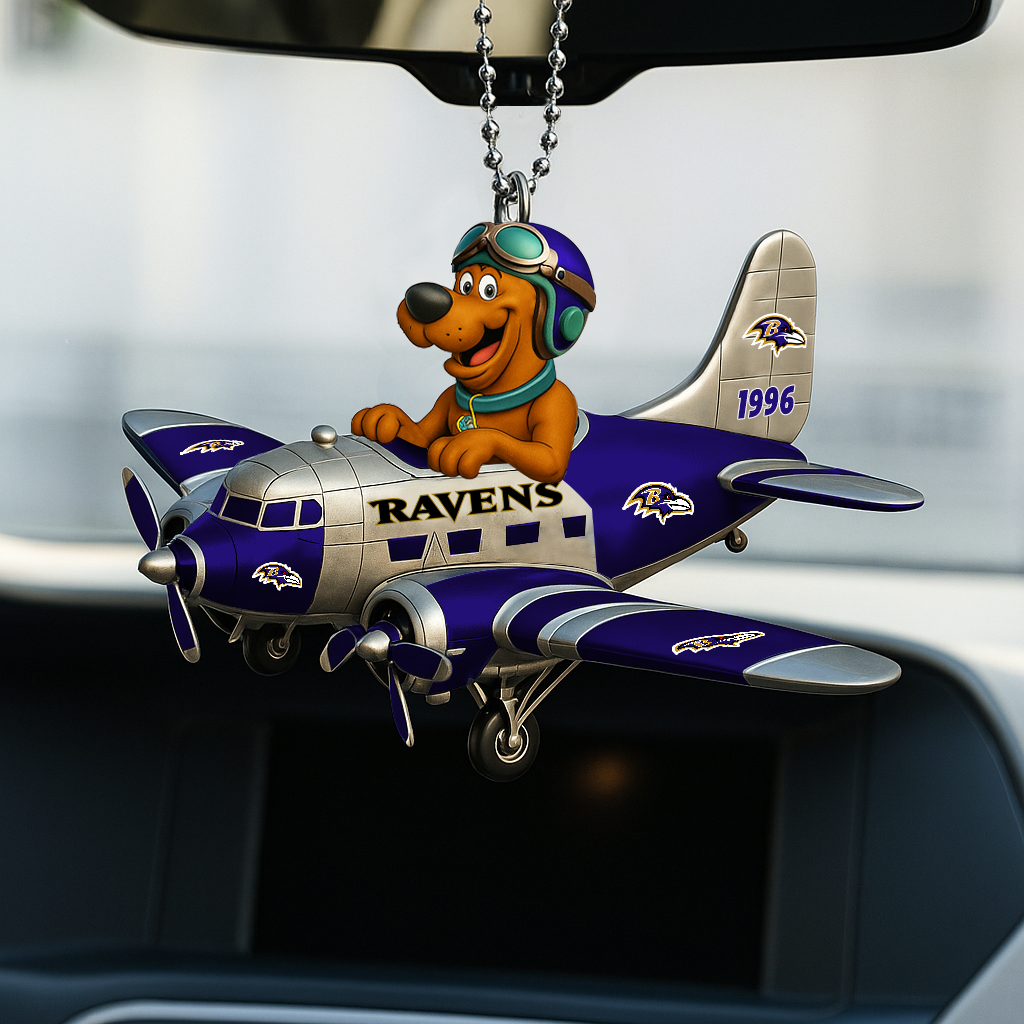 Premium NFL BAL x SPD Car Ornament V1 TUANND TDT