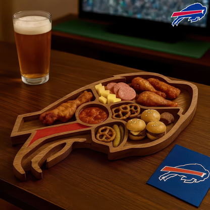 Premium NFL BUF Game Day Platter V1 NMD TTV