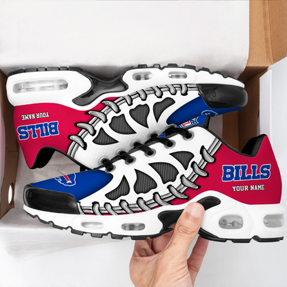 Premium NFL BUF Spine Rush Air Max Sneaker V4 NMD  TTV