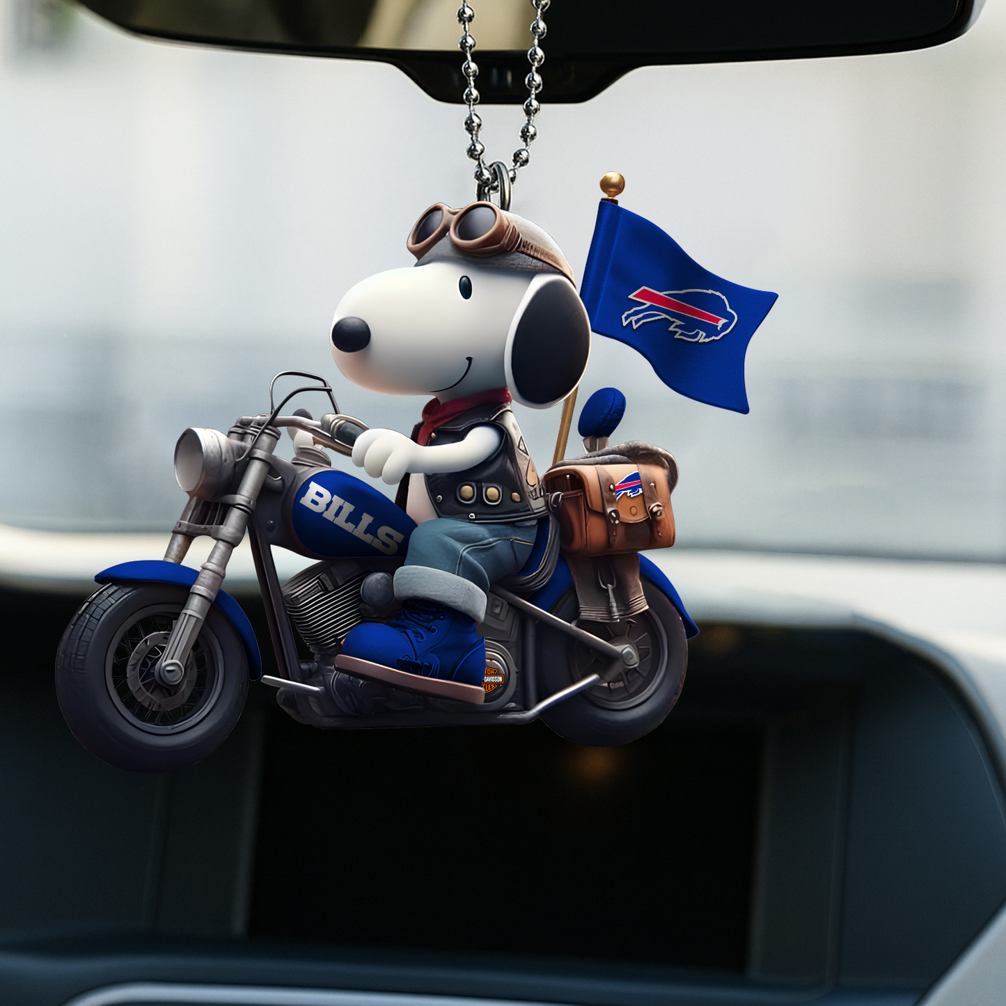 Premium NFL BUF x SNP Car Ornament DATND TANTD