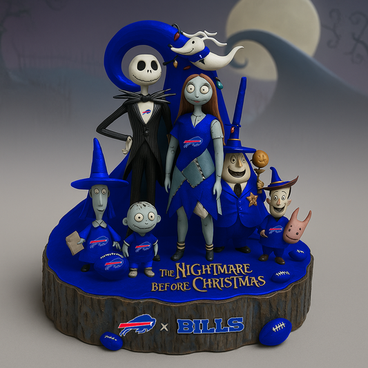 Premium NFL BUF x TNBC Acrylic Plaque V4 NMD TTV