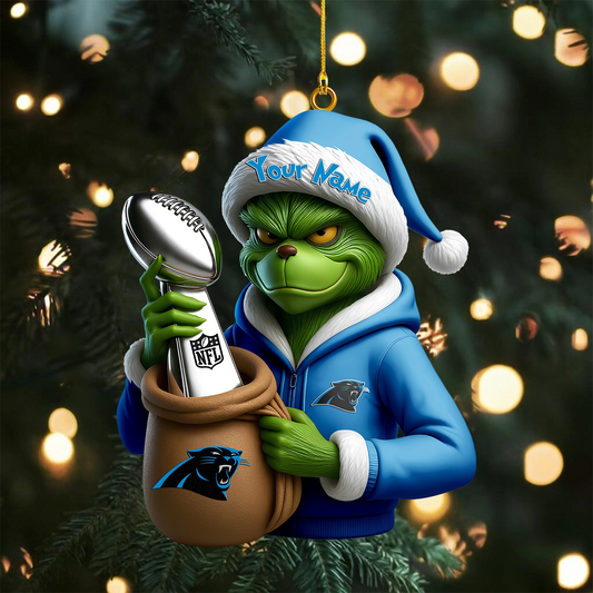 Premium NFL CAR x The Grinch Christmas Ornament V1 NMD TTV