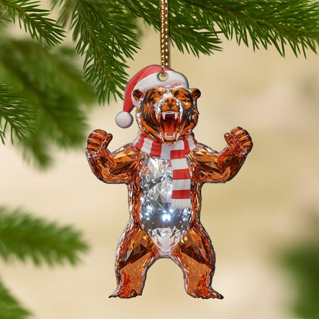 Premium NFL CHI Combo Crystal Christmas Gifts V1 NMD 201025 TTV