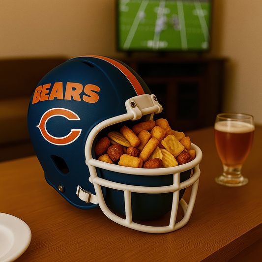Premium NFL CHI Legacy Football Helmet Snack Bowl V1 NMD TTV
