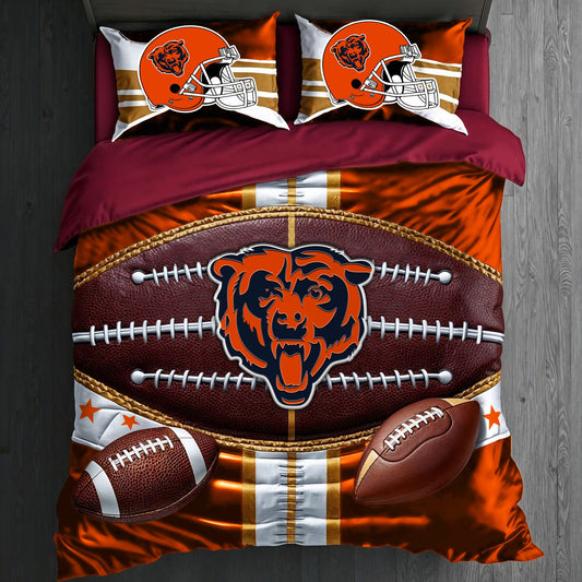 Premium NFL CHI Piece Bedding Set V1 NMD NHM