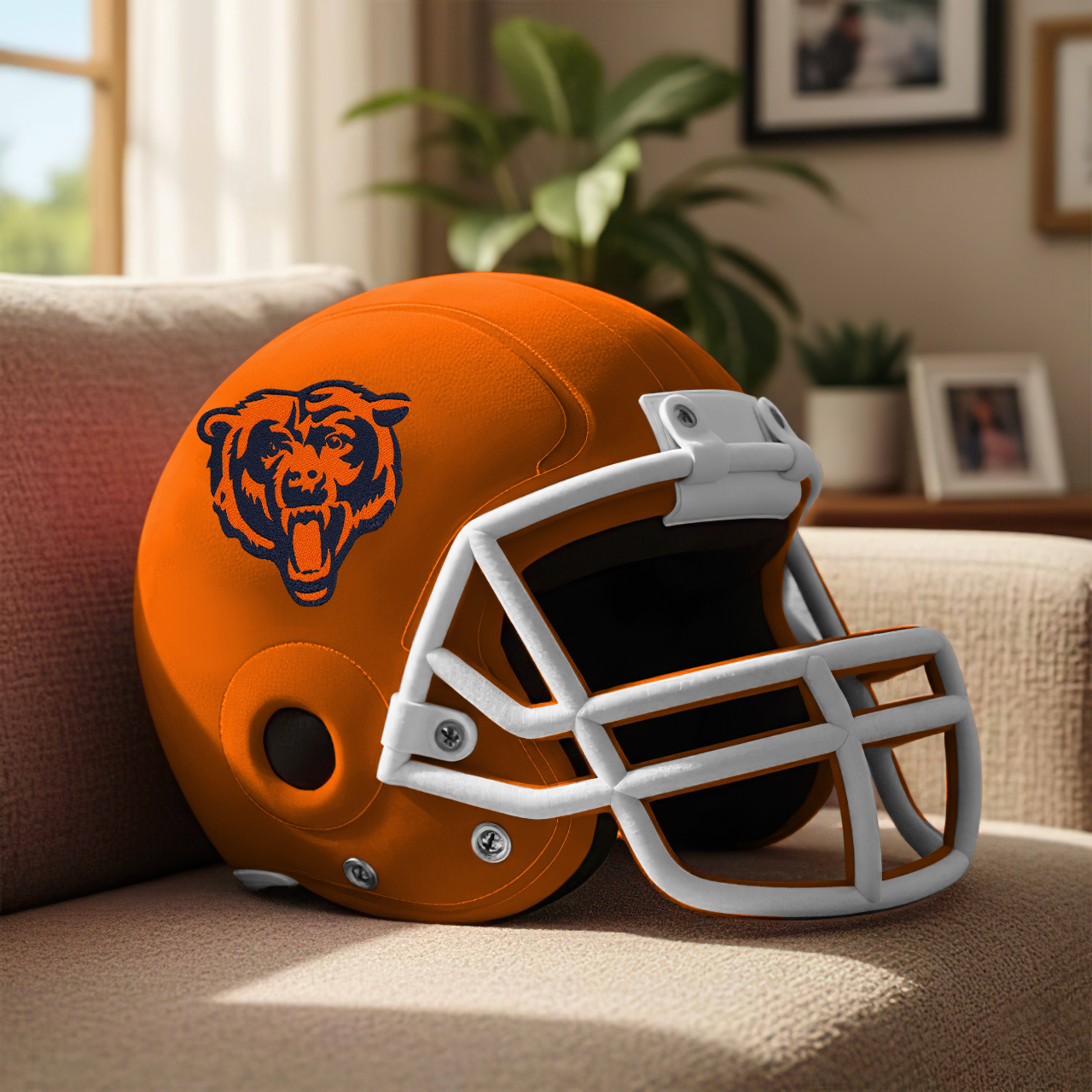 Premium NFL CHI Plush Pillow V1 NMD TTV